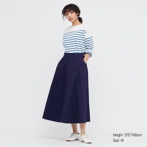 A-Line Midi Circle Skirt